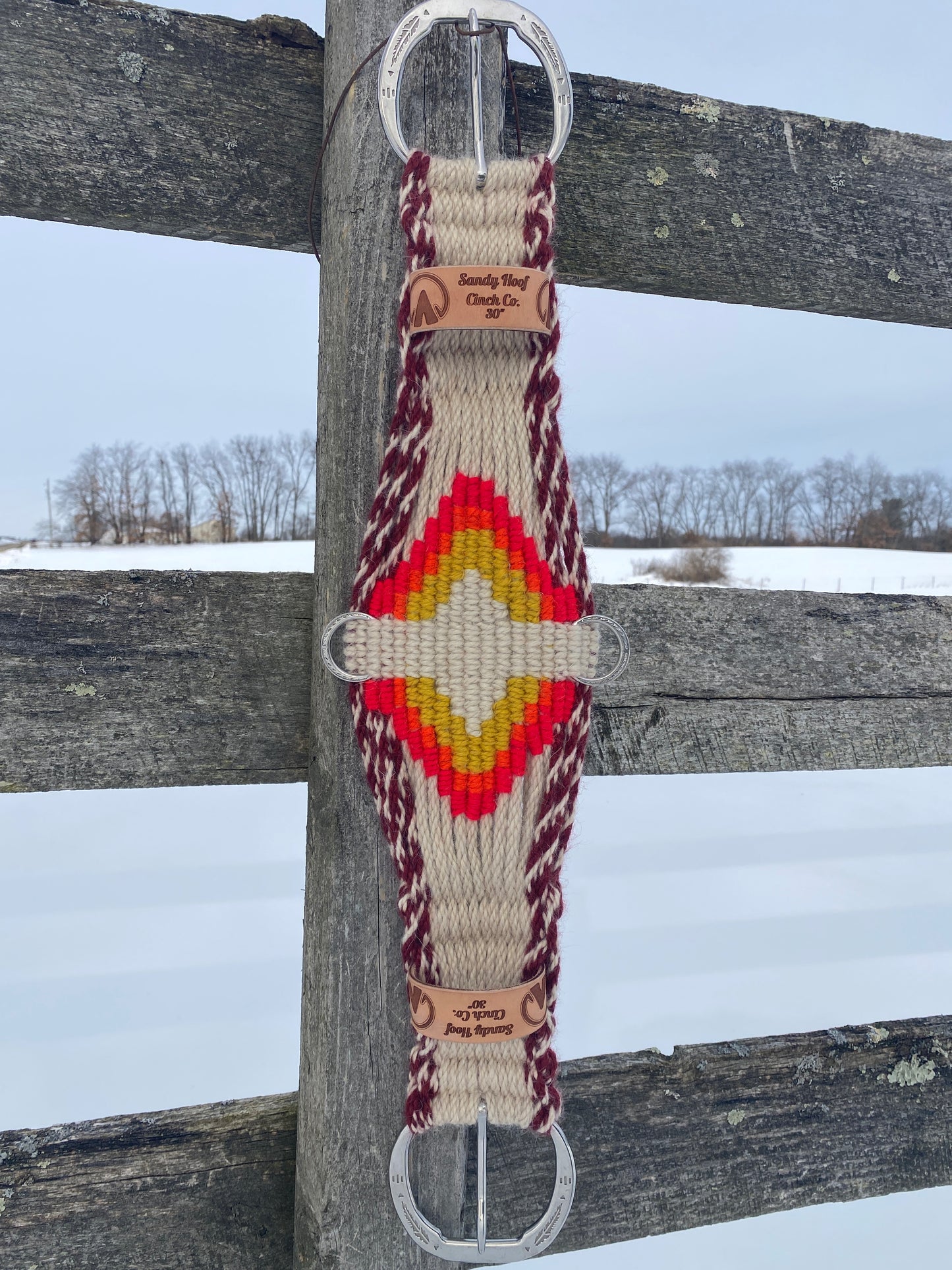 30” Western Cinch - Fire