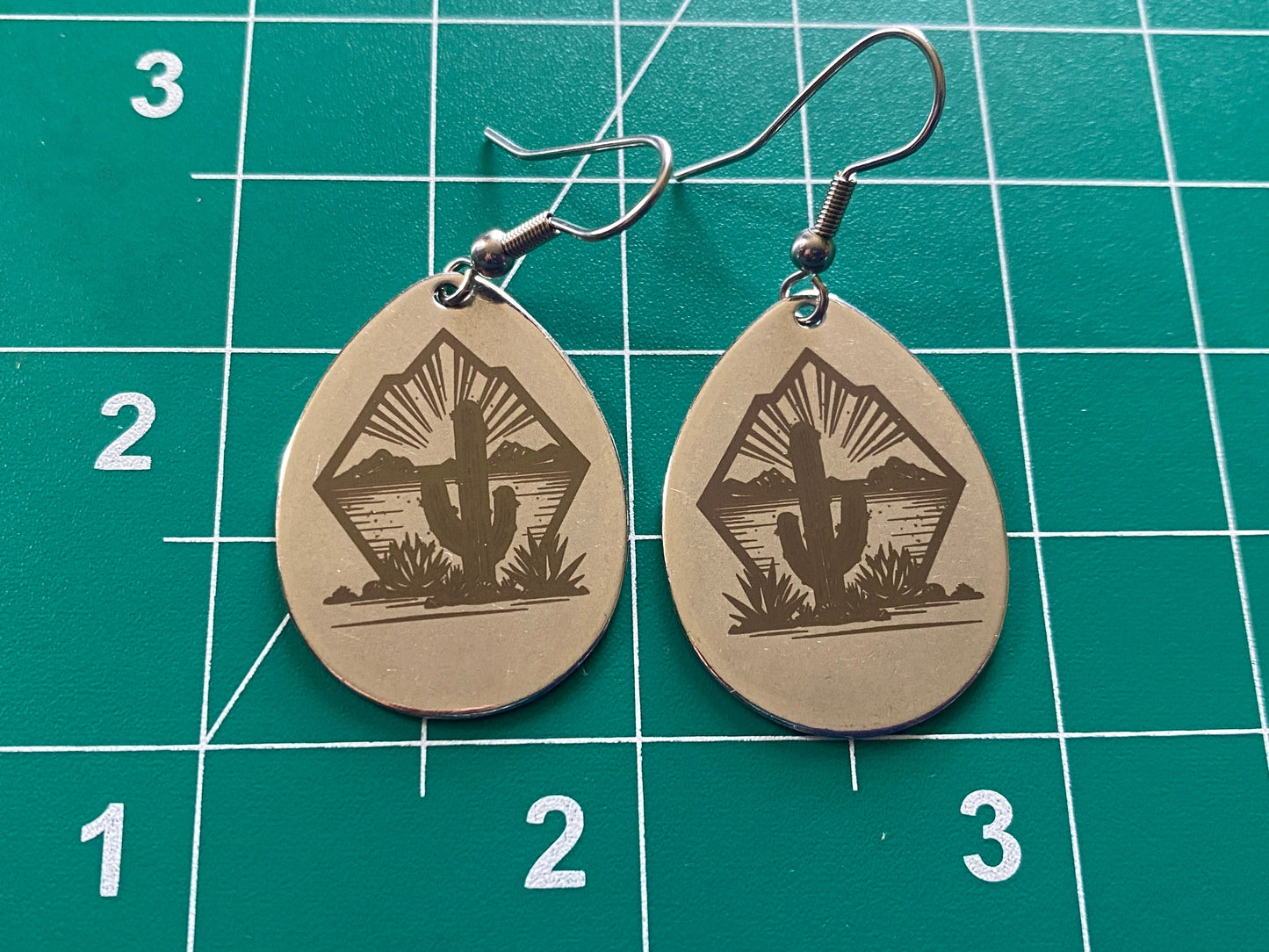 Earrings - Stainless steel