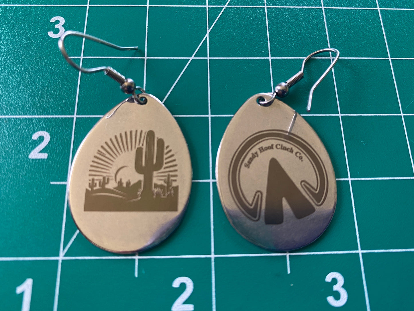 Earrings - Stainless steel